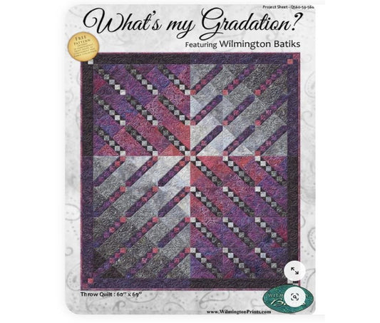 What's My Gradation? Quilt Kit - Wilmington Prints Fabrics.