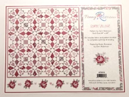 Rustic Village Quilt Kit / Gerri Robinson / Penny Rose Fabrics