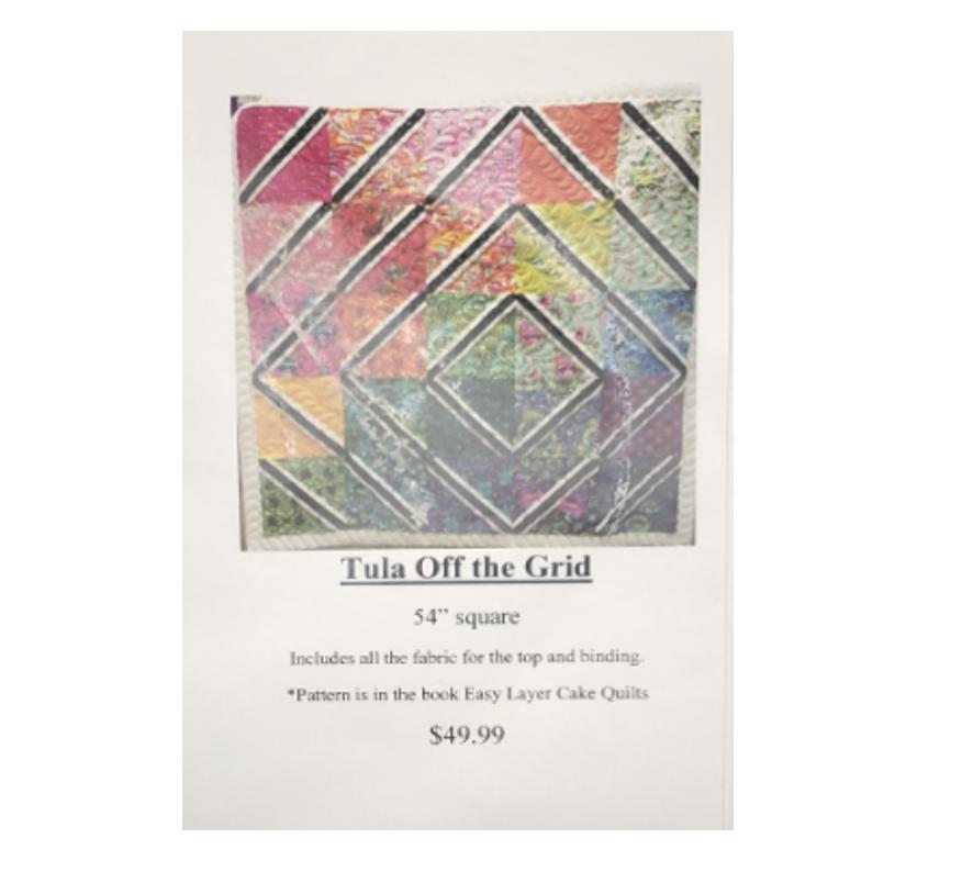 Tula Off the Grid Quilt Fabric Kit..