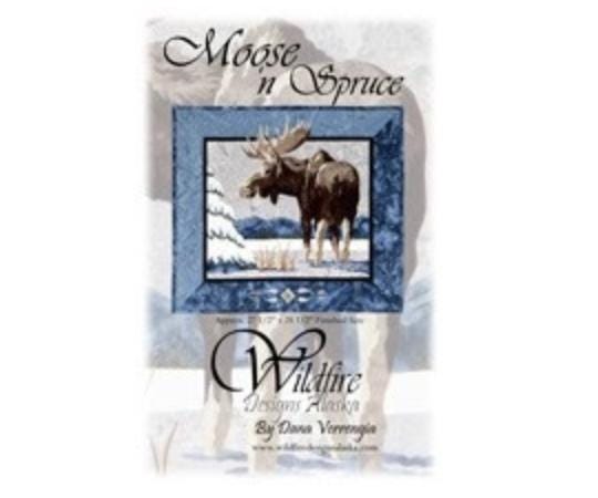 Moose & Spruce Wall Hanging Kit - Wildfire Designs Alaska by Dana Michelle