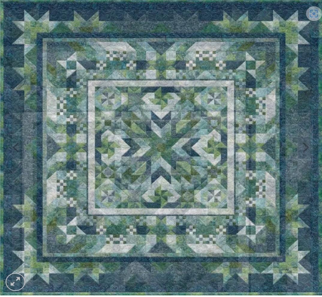 Lakeside Quilt Kit / Wilmington Batiks