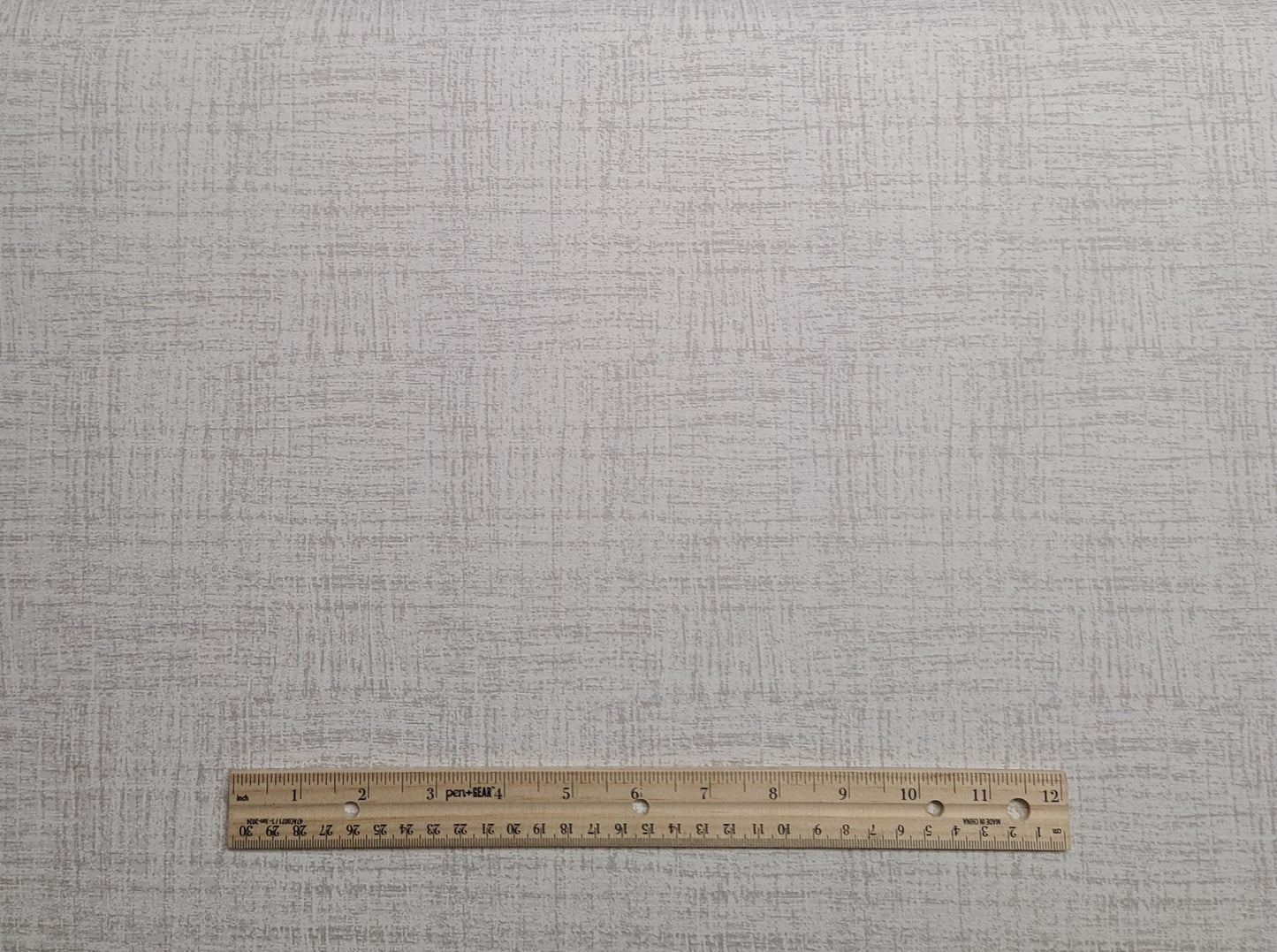 Keepsake Calico for JoAnn Fabrics - Soft White Fabric / Taupe Crosshatch Print