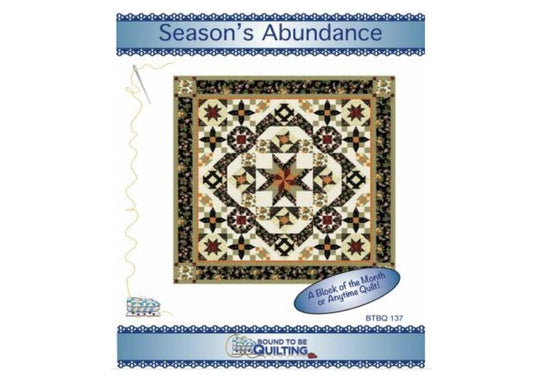 Season's Abundance Block of the Month / Debbie Beaves / Bound to be Quilting / Maywood Studio