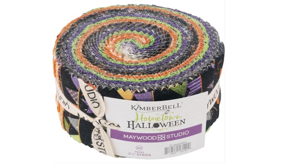 Maywood Studio - Kimberbell Hometown Halloween - 40 Piece Strip Set/Jelly Roll