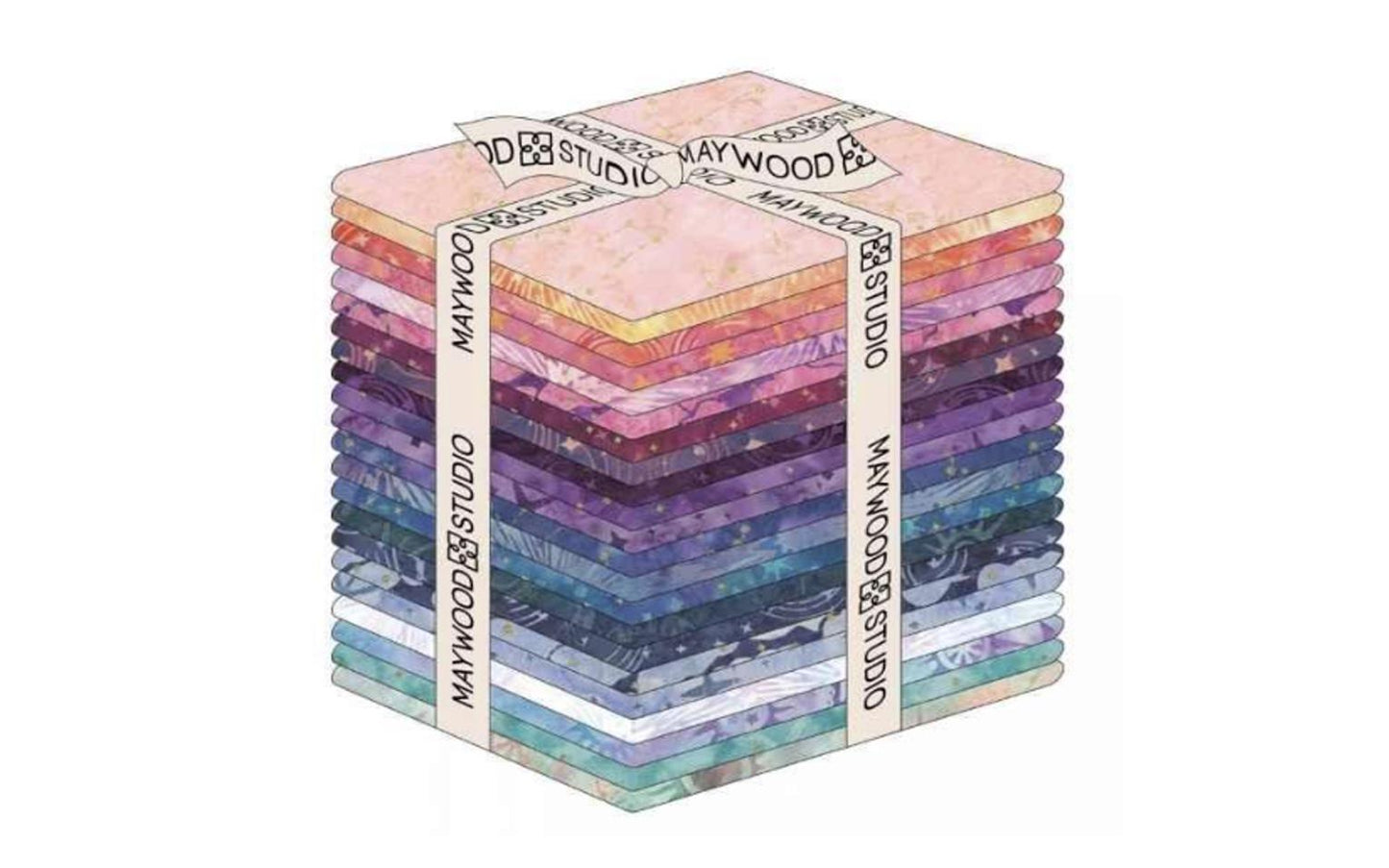 Dusk to Dawn Batiks by Monique Jacobs for Maywood Studio Fat Quarter Bundle (22 Pieces) FQ-MASDDB