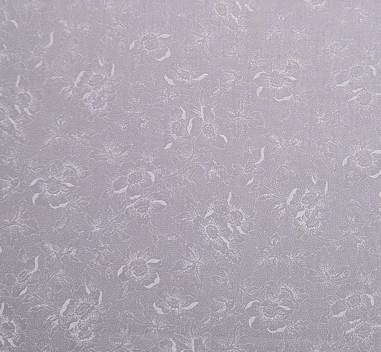 Fabric Country - Lavender Gray Jacard Print Fabric