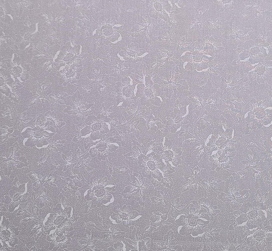 Fabric Country - Lavender Gray Jacard Print Fabric