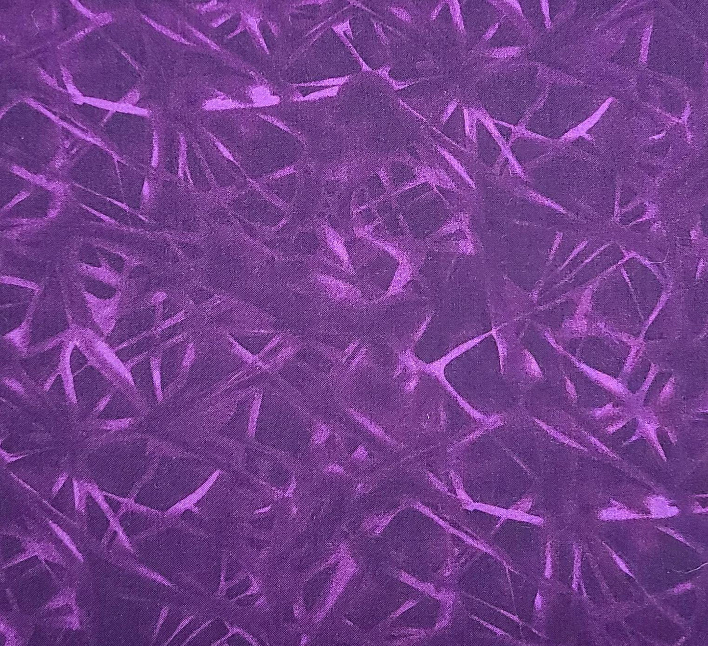 Sunstreaks by Patrick Lose for Timeless Treasures Fabrics Inc. 2007  Patt # PAT-C 1905 - Purple, Plum Tonal Fabric