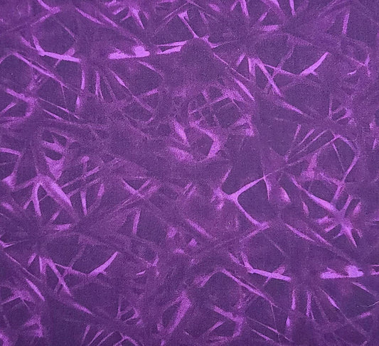 Sunstreaks by Patrick Lose for Timeless Treasures Fabrics Inc. 2007  Patt # PAT-C 1905 - Purple, Plum Tonal Fabric