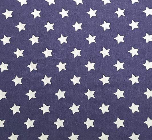 EOB - Weilwood Industries - Navy Fabric / White Star Print