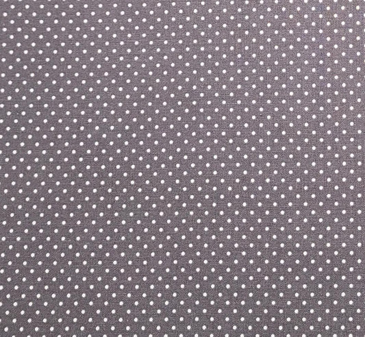 EOB - RBD Pattern C3703 Think Pink by The RBD Designers 2013 - Dark Taupe Fabric / White Pin Dot