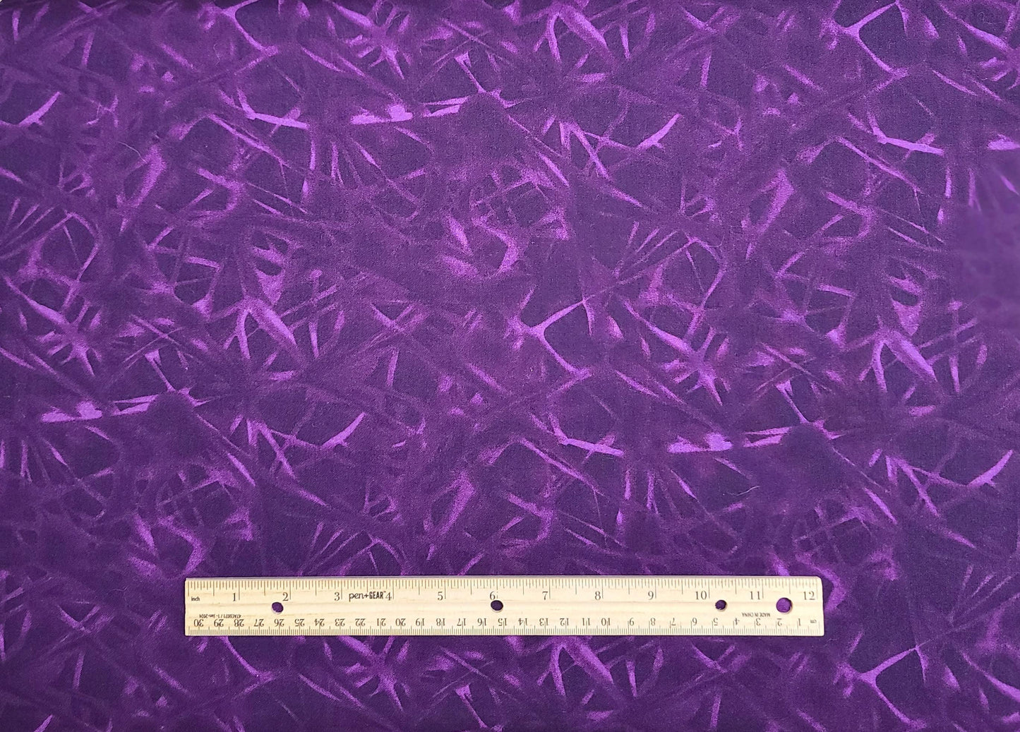 Sunstreaks by Patrick Lose for Timeless Treasures Fabrics Inc. 2007  Patt # PAT-C 1905 - Purple, Plum Tonal Fabric