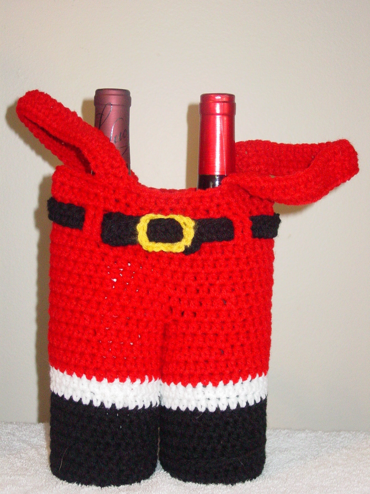 Santa Pants Gift Holder