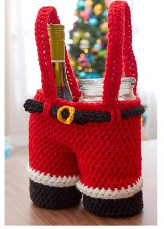 Santa Pants Gift Holder