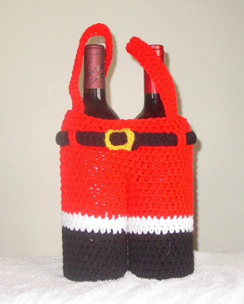 Santa Pants Gift Holder