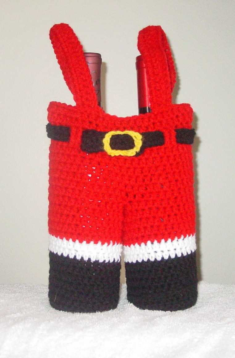 Santa Pants Gift Holder