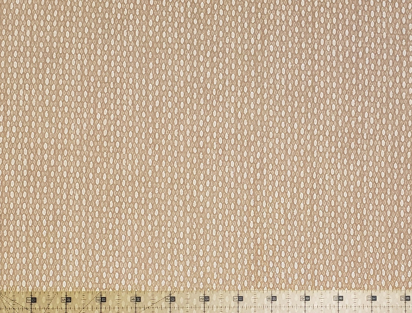 SL Collection Wave AEW2535 - Golden Tan Fabric / Cream Pattern