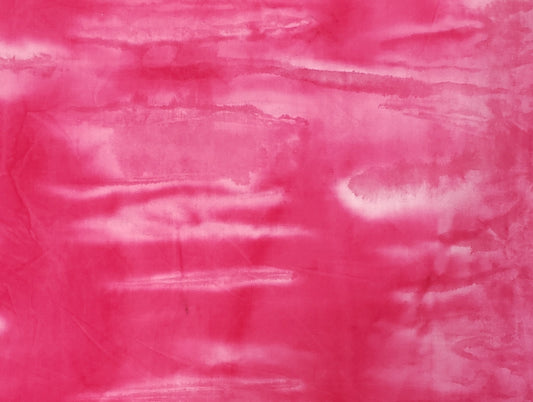 BATIK - Bright Pink / White Patterned Fabric