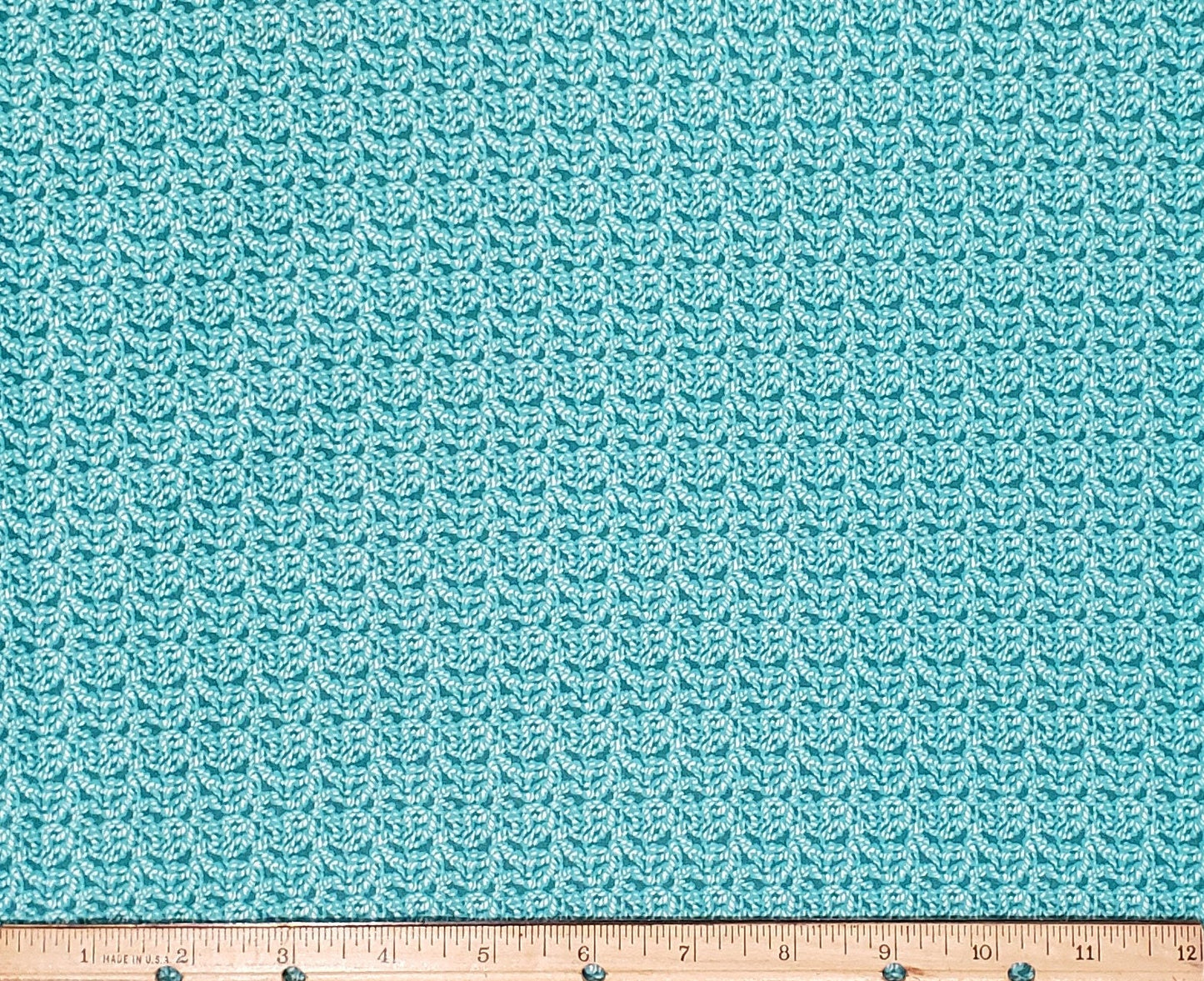 Concord Fabrics - Teal Pattern Fabric