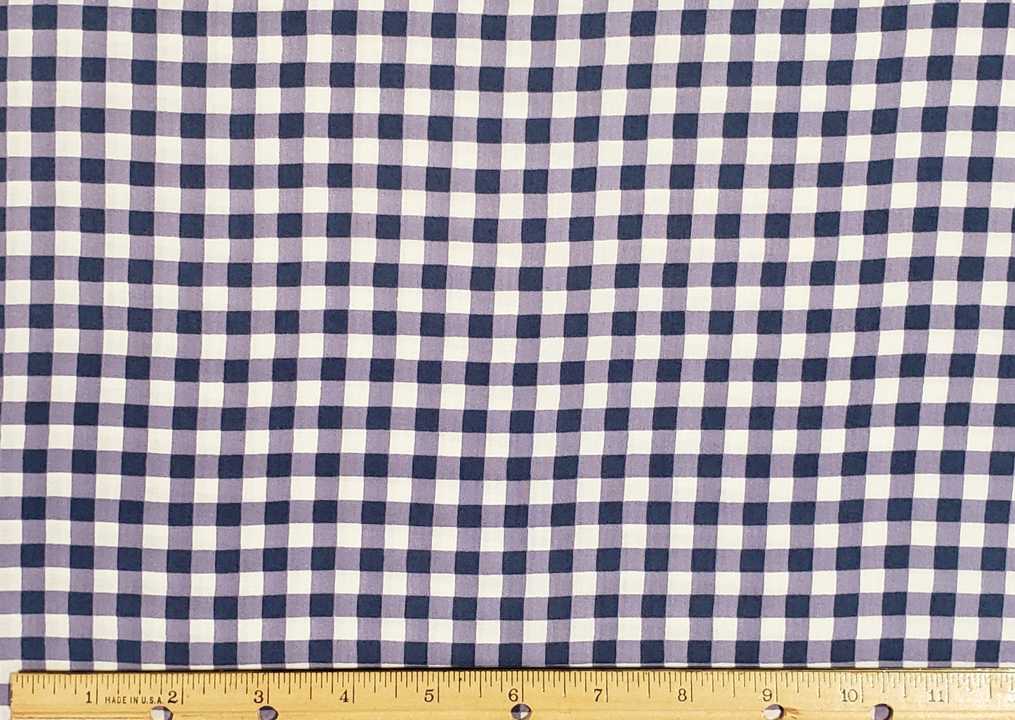 EOB - Farmer's Garden / Purple Plaid Fabric