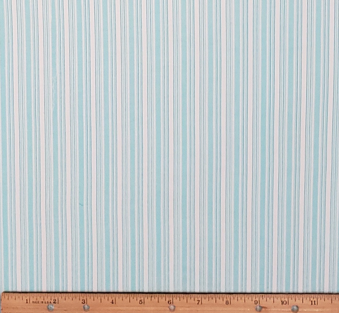 EOB - MBT, Inc. - Light Blue Striped Fabric