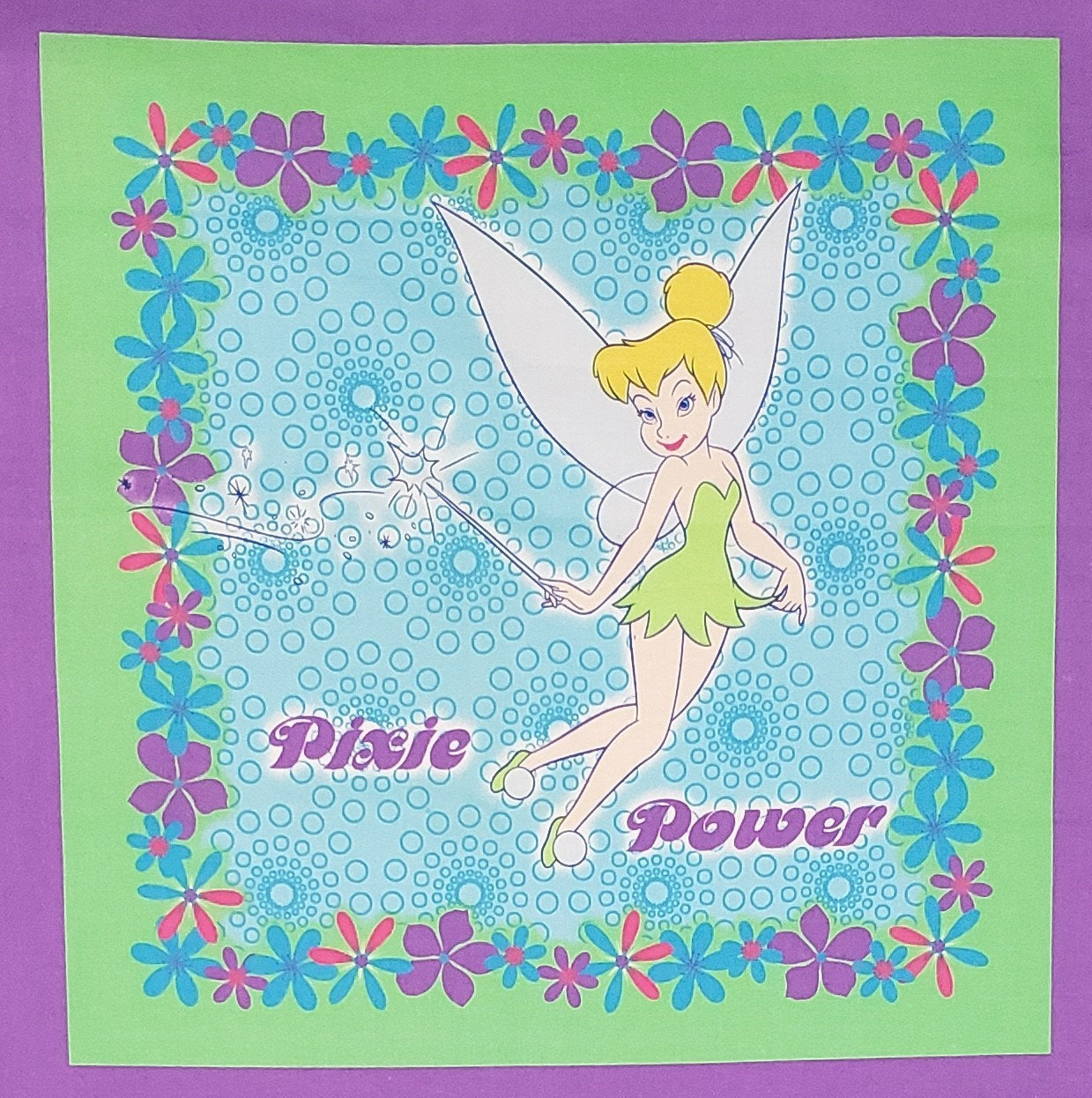 PANEL - Fairy Charmed, Pixie Power and Sparkle Power Fabric Panel