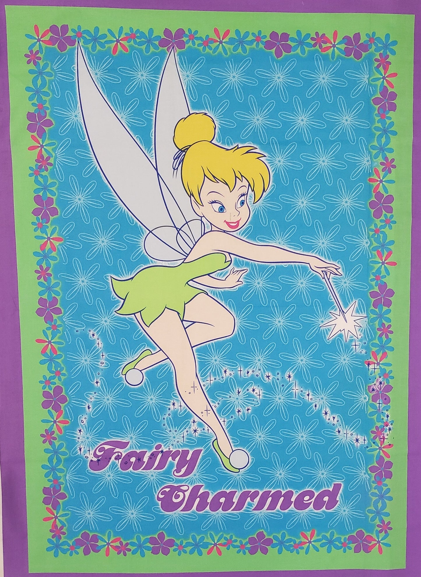 PANEL - Fairy Charmed, Pixie Power and Sparkle Power Fabric Panel