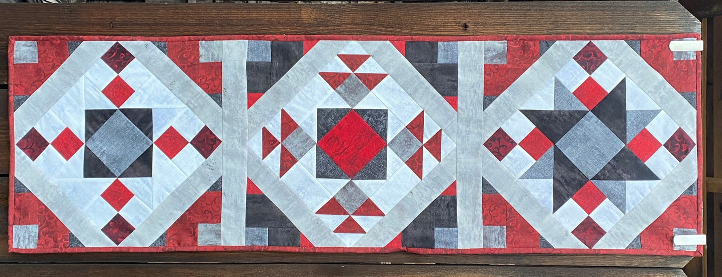 Digital Pattern - Cross Section Table Runner