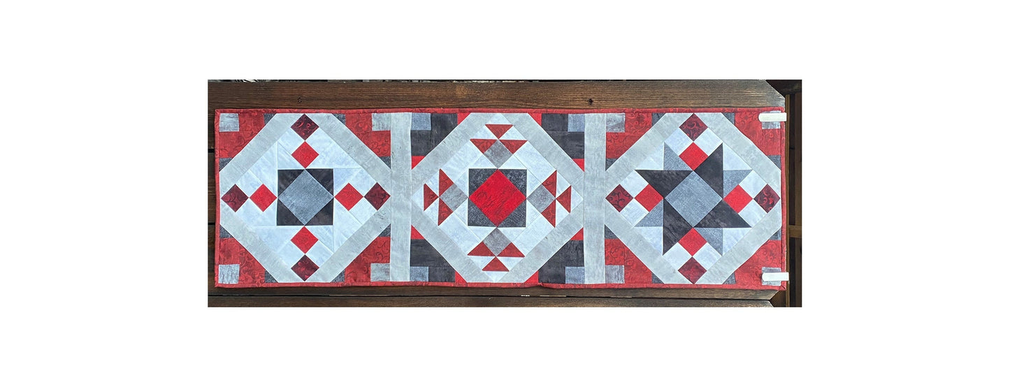 Digital Pattern - Cross Section Table Runner