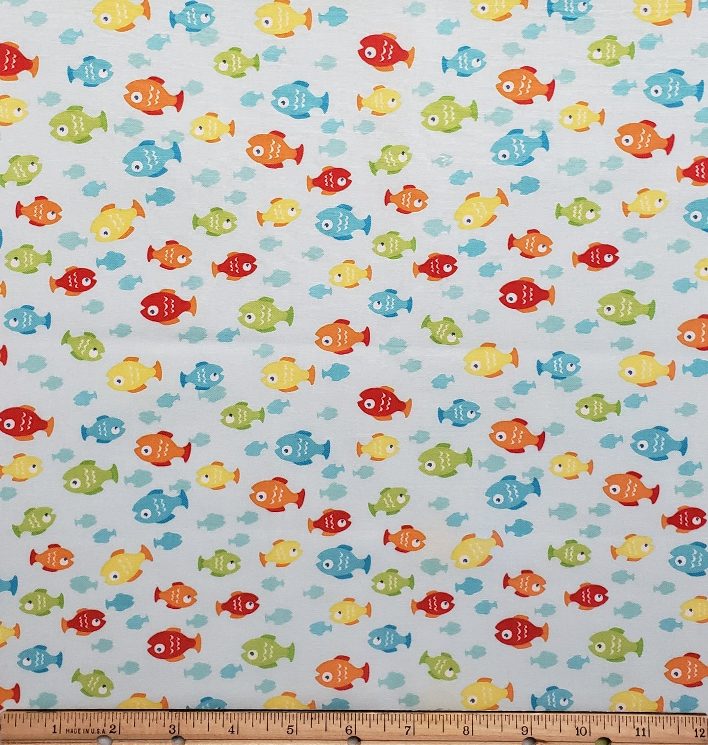 Fish Print Fabric 