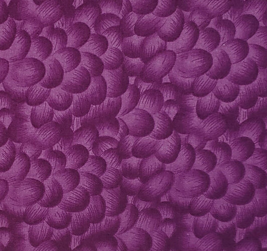 Designed by Beth Ann Bruske for David Textiles, Inc. - Plum Tone-on-Tone Fabric