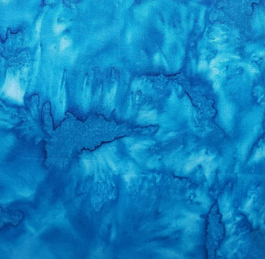 BATIK - Bright Blue Tonal Fabric