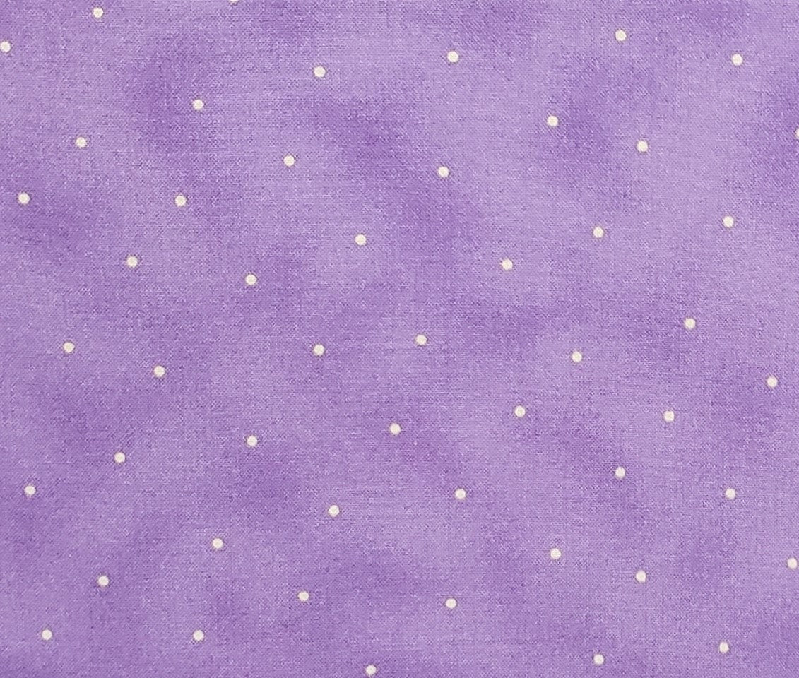 569 Simpatico by Maywood Studio EESCO - Light Purple Tonal Fabric with Cream Dot