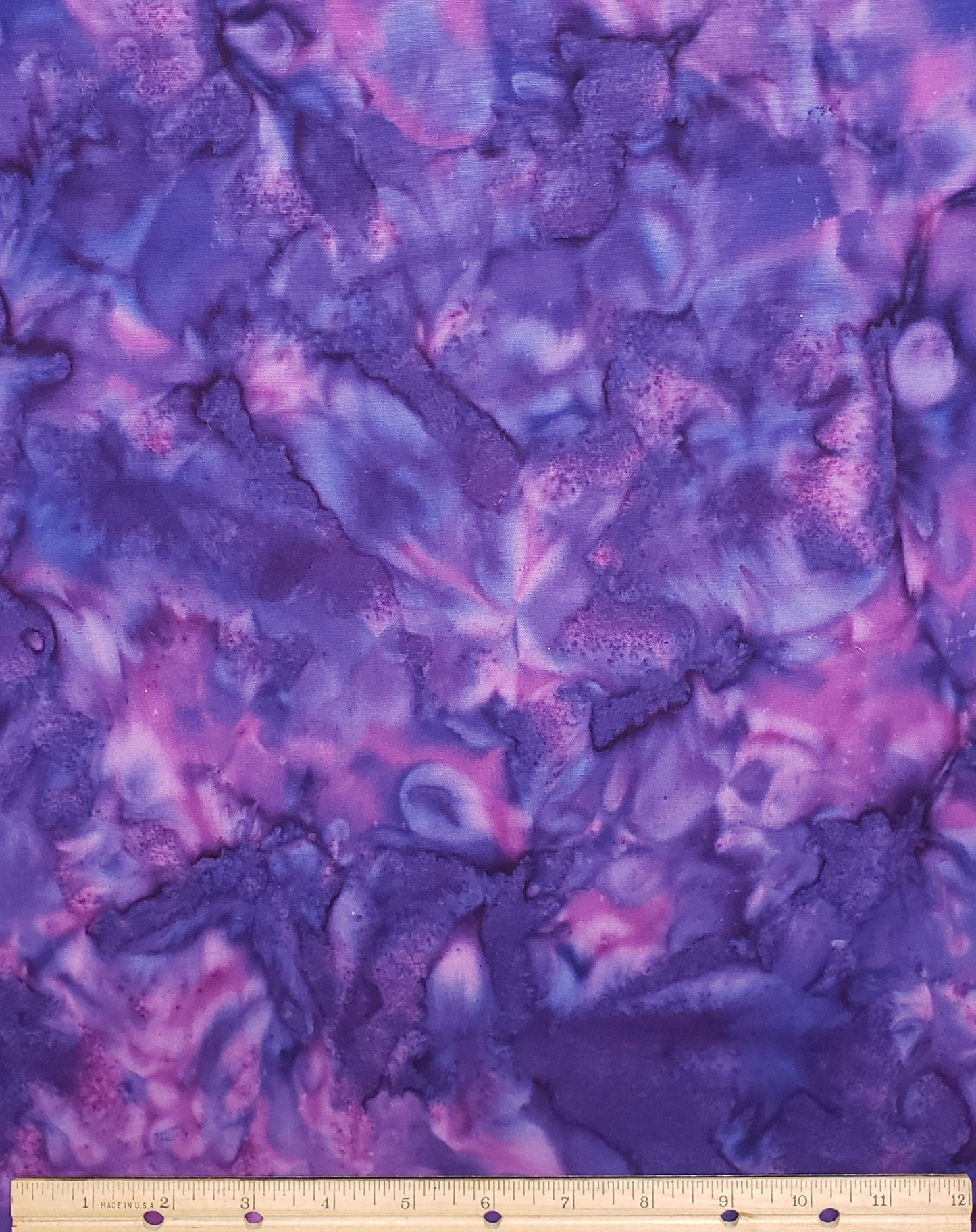 BATIK - Dark Blue / Plum Fabric