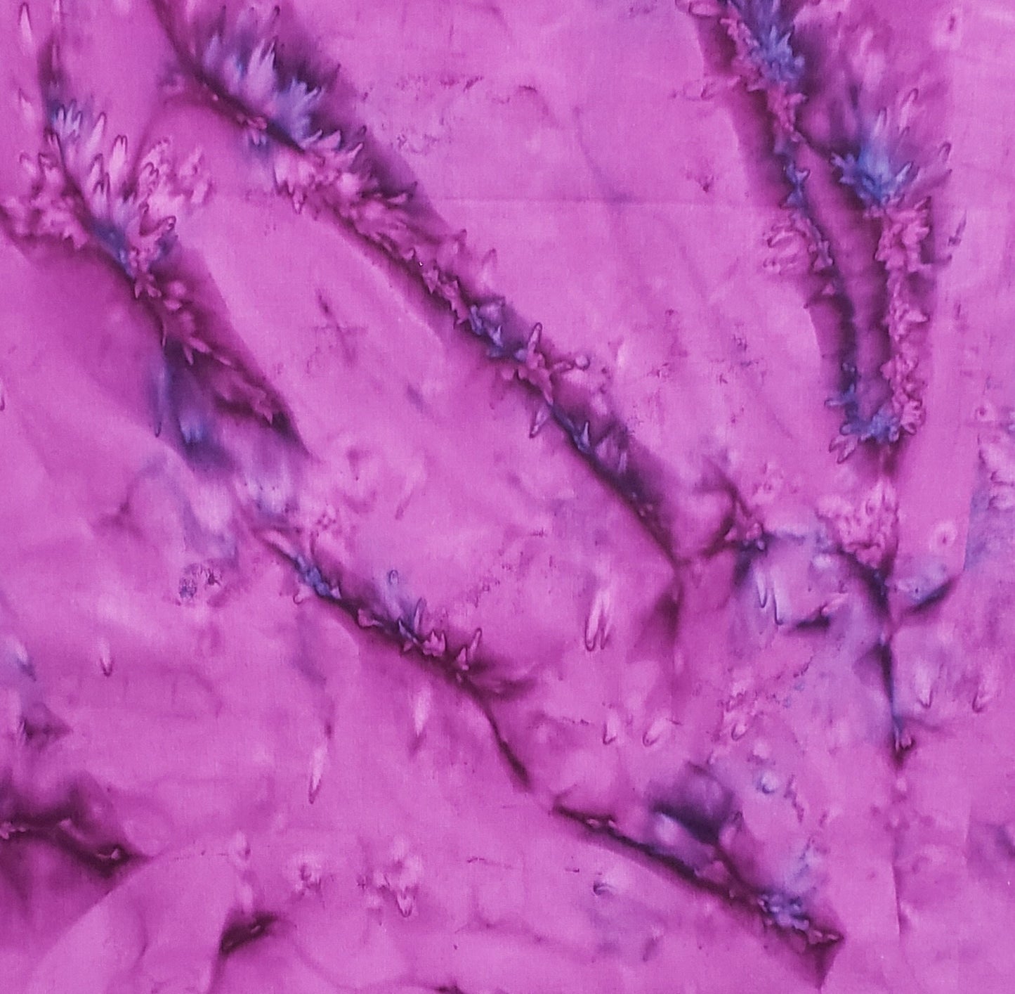 BATIK - Bright Fushia / Purple / Blue Patterned Fabric