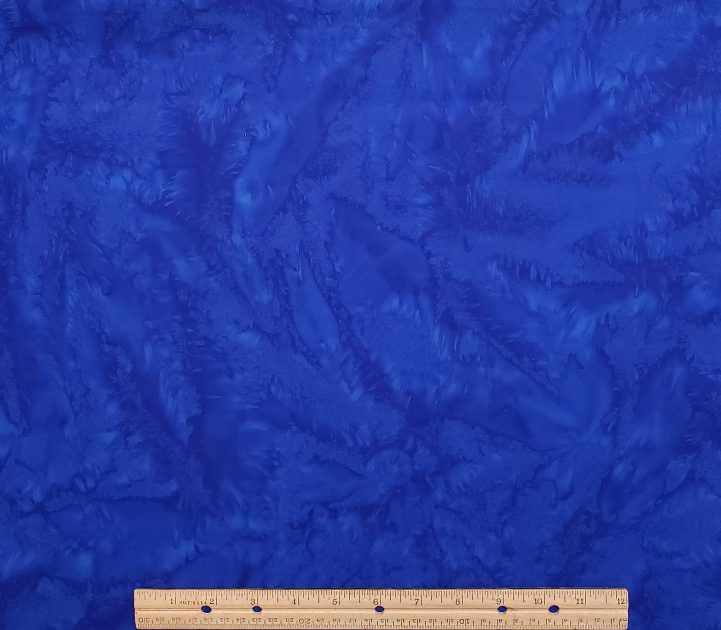 BATIK - Royal Blue Patterned Fabric