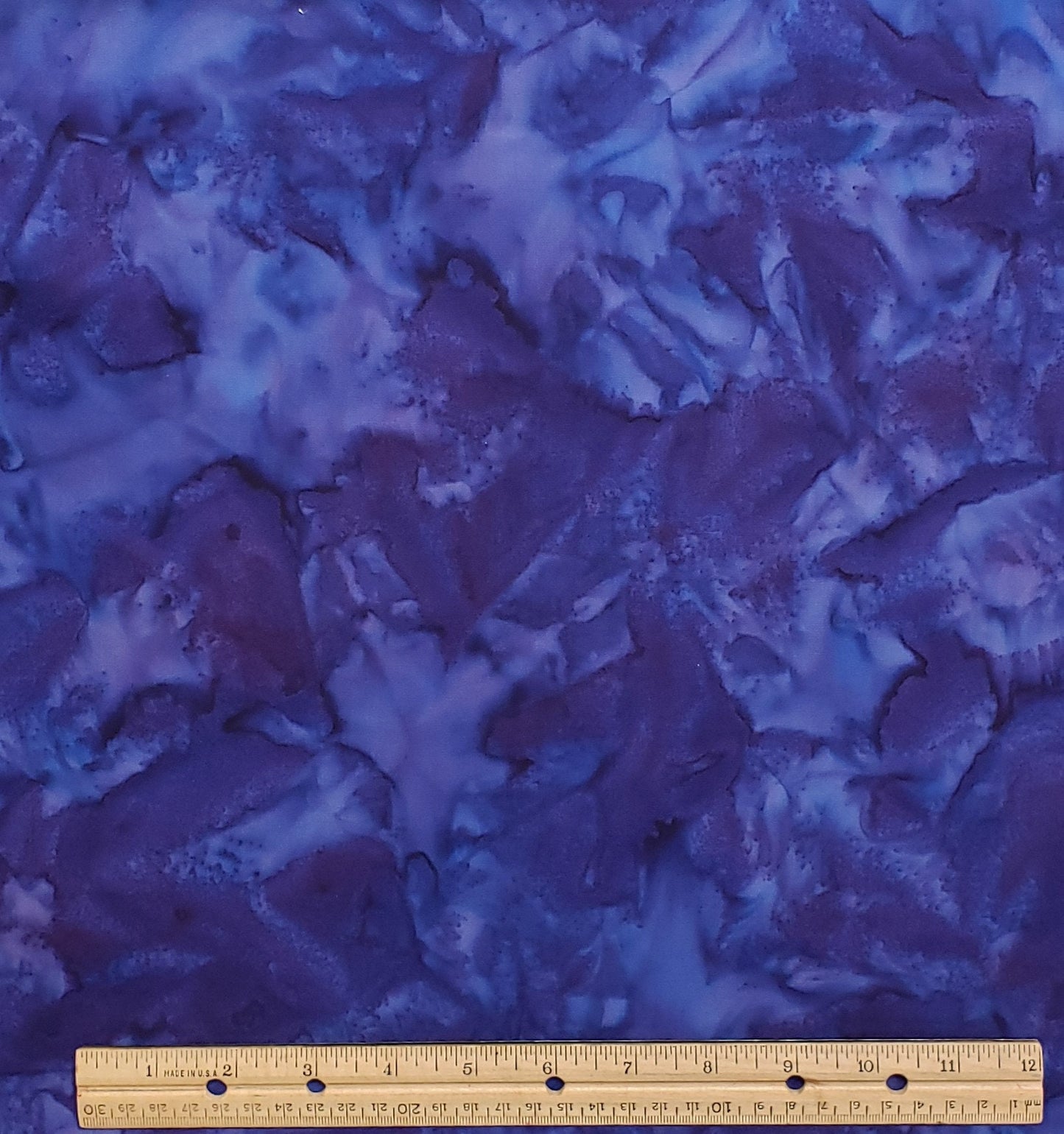 BATIK - Dark Purple / Blue Patterned Fabric