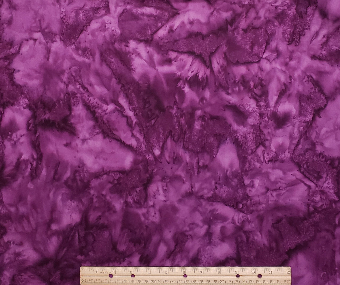 BATIK - Dark and Light Berry Patterned Fabric