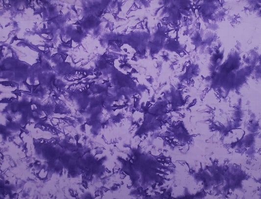 BATIK - Dark and Light Purple Patterned Fabric