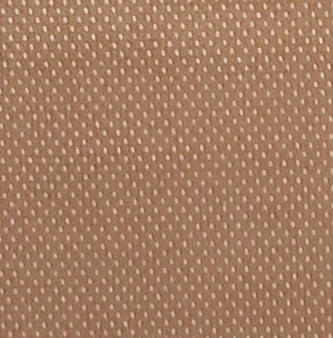 Golden Tan Fabric / Tiny White Pindot Pattern - Selvage to Selvage Print