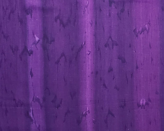 EOB - BATIK - Purple / Plum "Woodgrain" Patterned Fabric