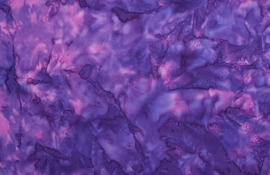 BATIK - Dark Purple / Dark Pink Fabric
