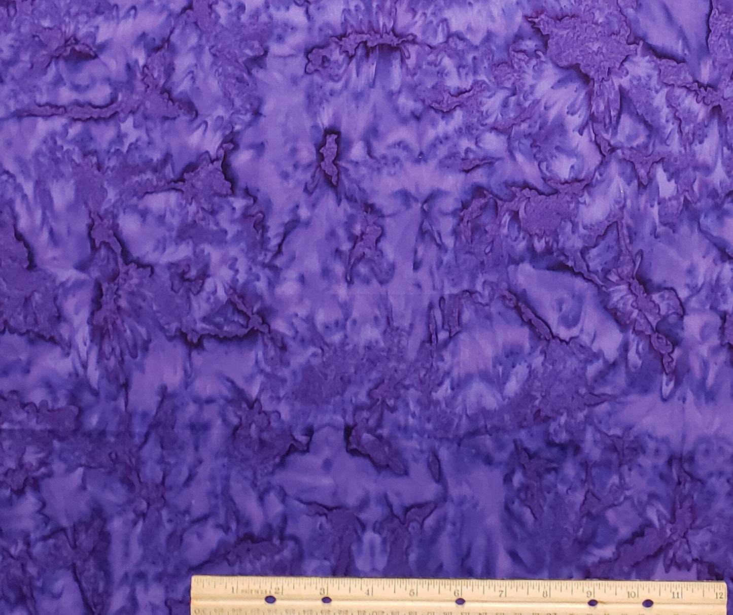 BATIK - Dark Purple Fabric