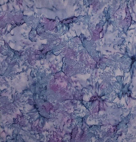 BATIK - Purple / Dark Purple / Blue Fabric