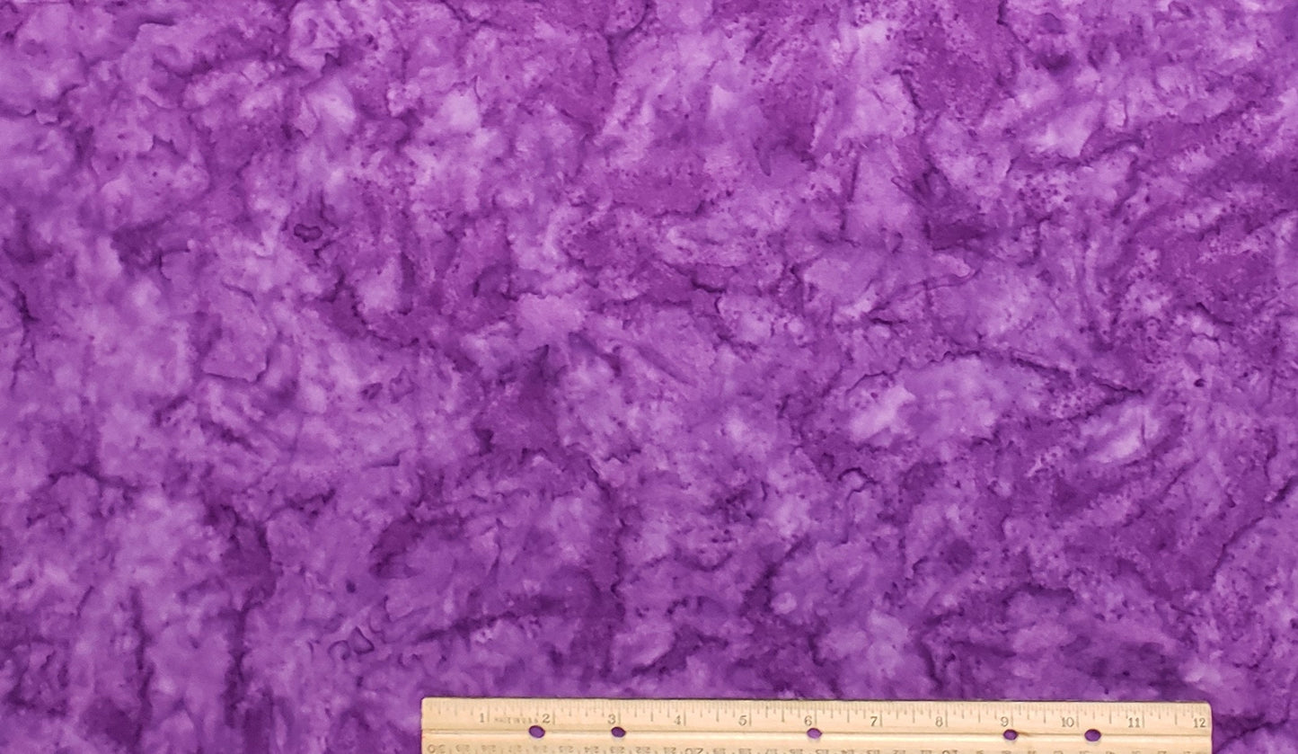 BATIK - Grape Colored Patterned Fabric