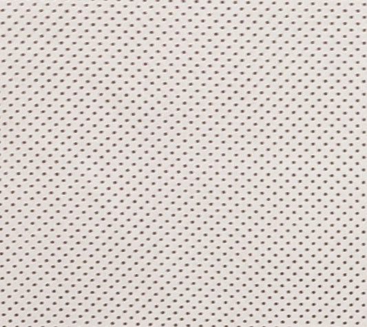 Designed and Produced Exclusively for JoAnn Fabric and Craft Stores - White Fabric / Dark Berry Pin Dot