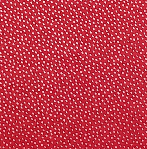 Designed and Produced Exclusively for JoAnn Fabric and Craft Stores - Red Fabric / Silver Metallic Speckles