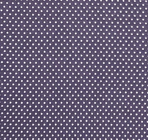 Dark Blue Fabric / White Pin Dot Print - Selvage to Selvage Print