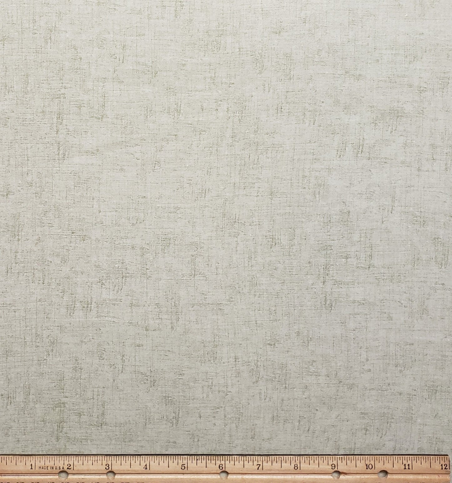 Designed and Produced Exclusively for JoAnn Fabric and Craft Stores - Pale Green Blender Fabric with "Woven" Pattern