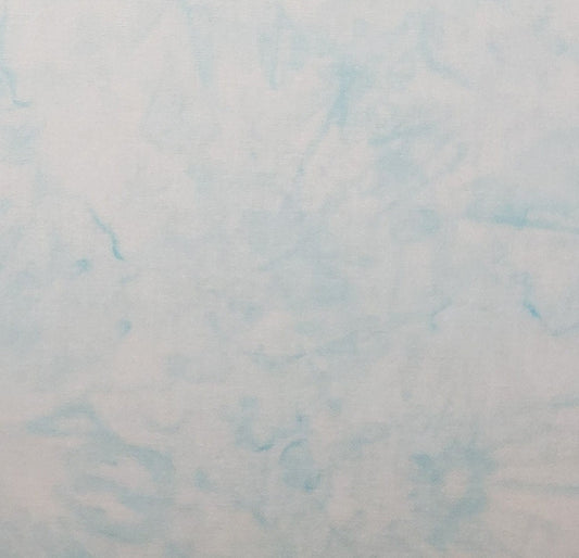 EOB - BATIK - Pale Blue Fabric with Light Blue